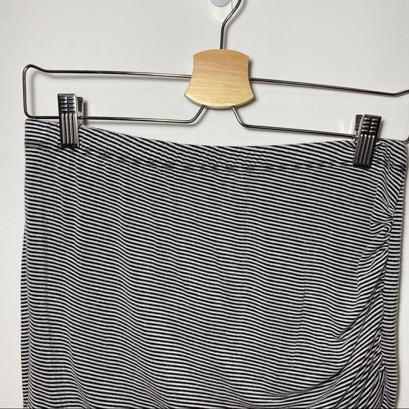 Rollacoster Striped Slim Mini Bodycon Skirt L - Picture 5 of 9